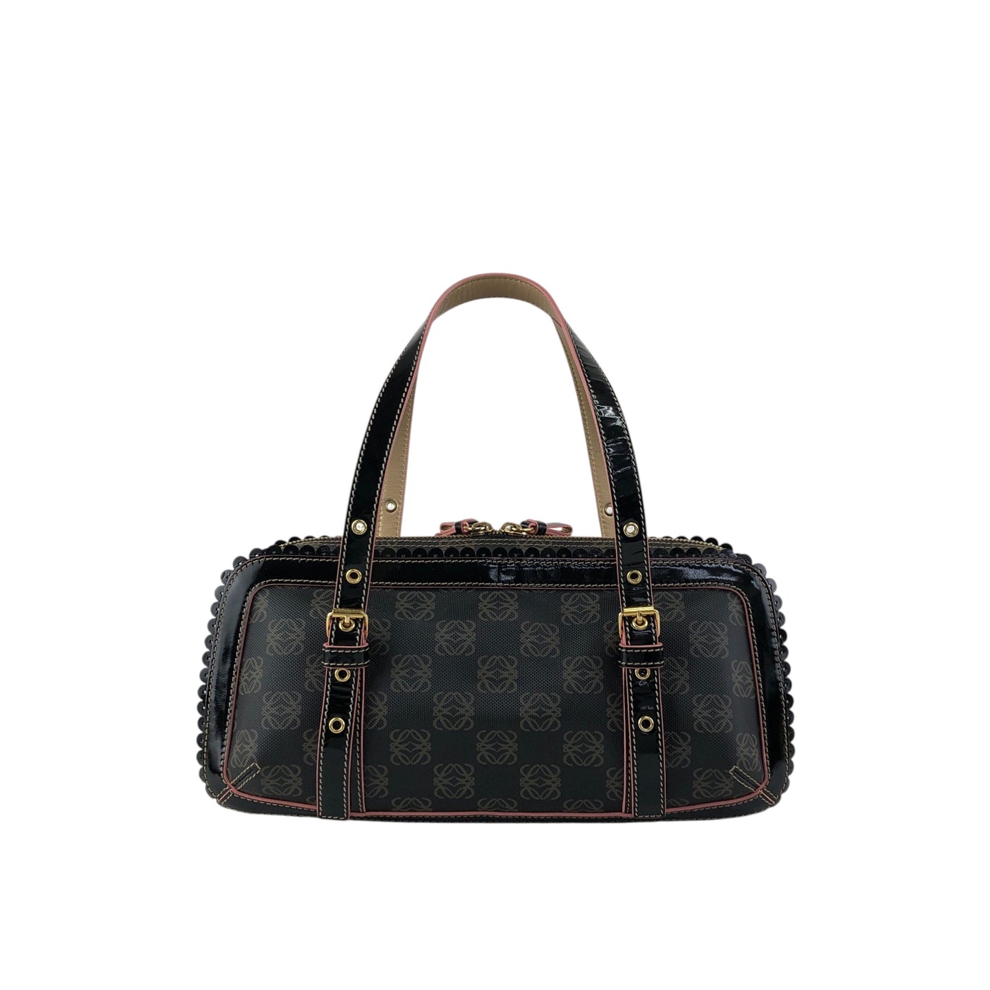 LOEWE Anagram Charm Boston bag Black Vintage u28crh