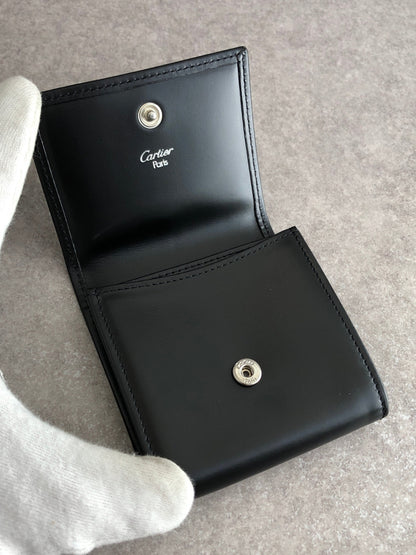 Cartier Coin Purse Black Vintage ezjpvn