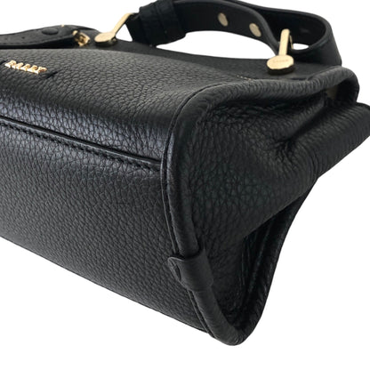 BALLY 雙向小號手提包單肩包黑色復古 zgiefw