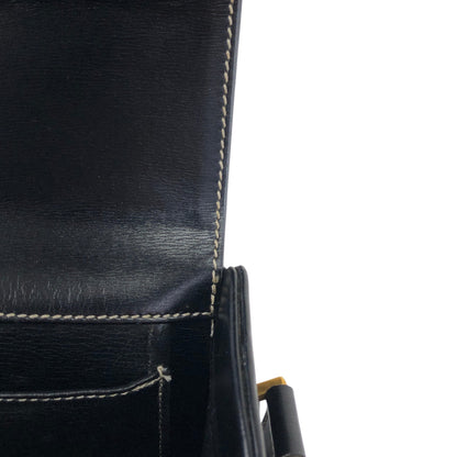 Christian Dior CD Logo Small Shoulder bag Black Vintage esfjwx