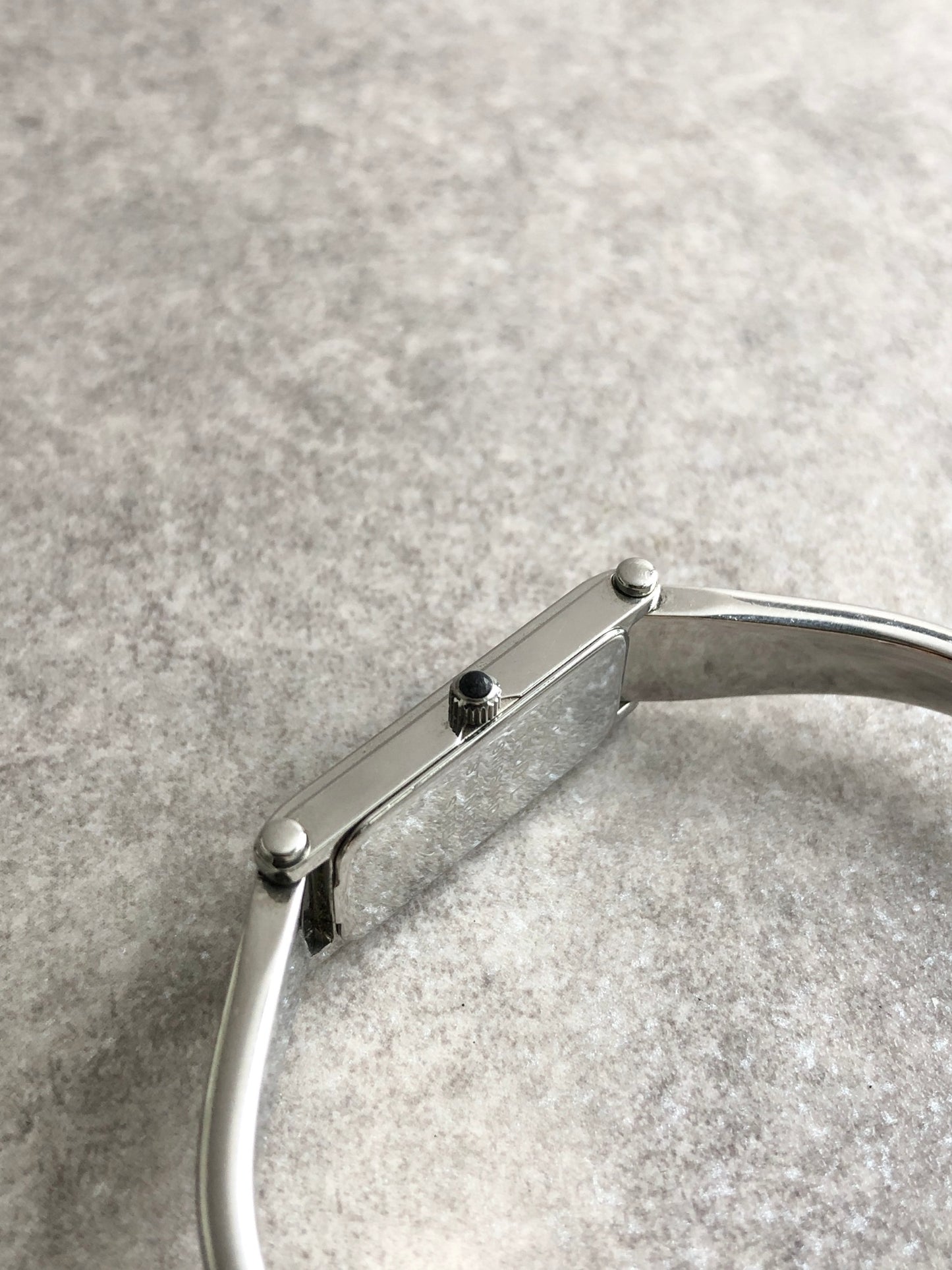 GUCCI Quartz Watch Silver 1500L Vintage u74u6j