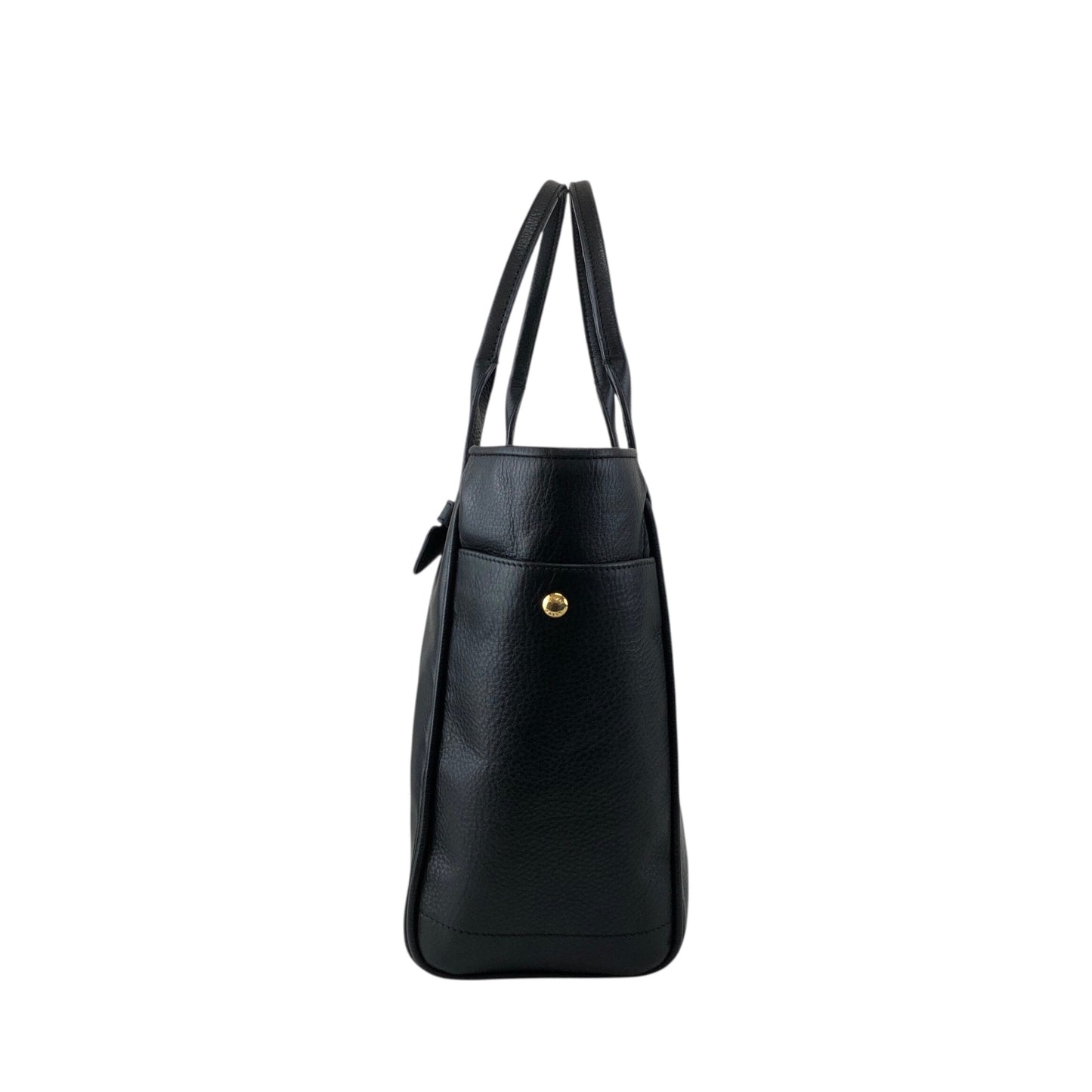 LOEWE Logo Embossed Totebag Black Vintage sfdiue