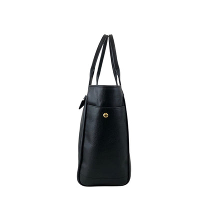 LOEWE Logo Embossed Totebag Black Vintage sfdiue