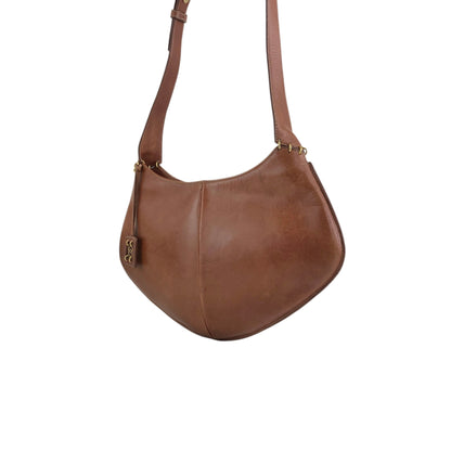 LOEWE Anagram Charm Shoulder bag Brown Vintage 2s7z2u