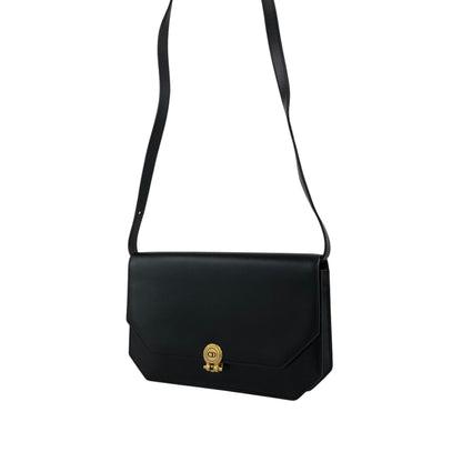 Christian Dior CD Logo Shoulder bag Black Vintage fkd5wp