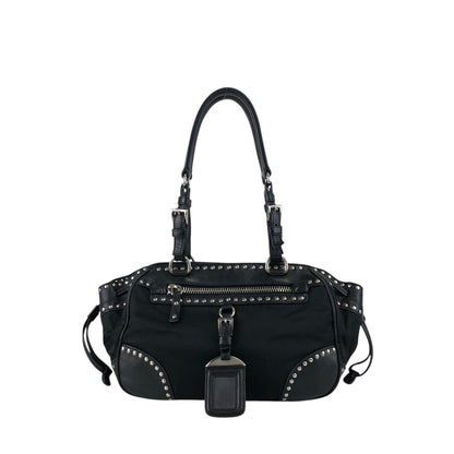 PRADA Totebag Black Vintage dgrztj