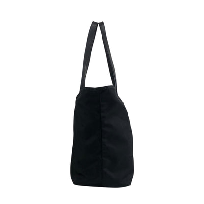 PRADA Tessuto Triangle logo Totebag Black Vintage rkbgyy