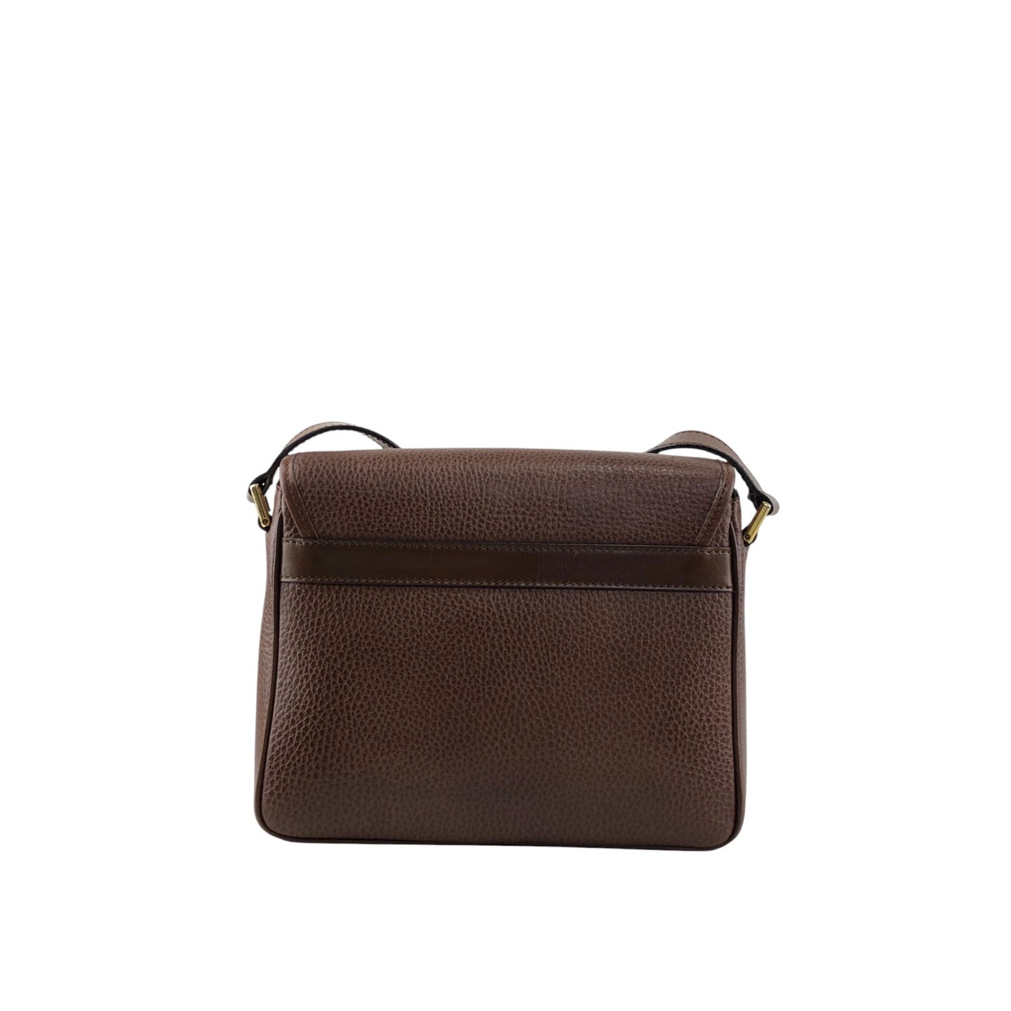CELINE Gancini Shoulder bag Brown Vintage 88rbj3