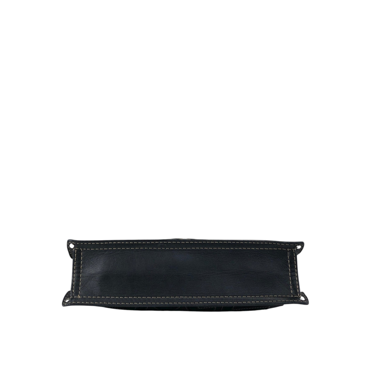 LOEWE Anagram Stitch Shoulder bag Black Vintage ugpzsh