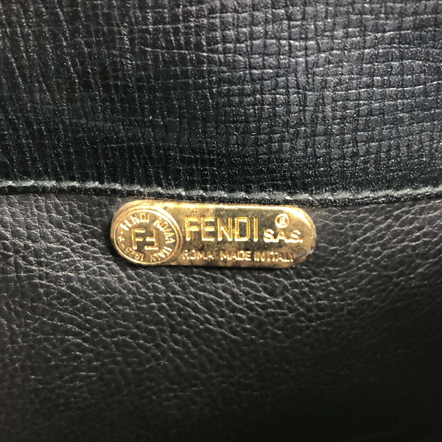 FENDI Small Shoulder bag Black Vintage dawg7u