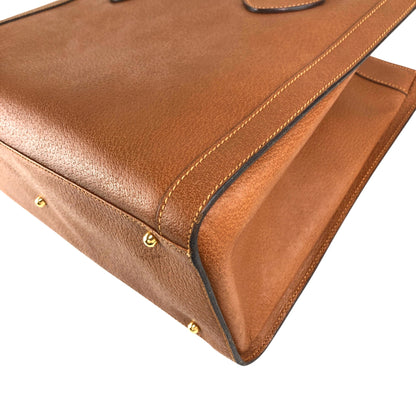 GUCCI Bamboo Handbag Brown Vintage  mxx3h2