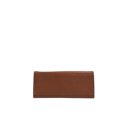 CELINE Gancini Two-way Handbag Shoulder bag Brown Vintage er5nhw