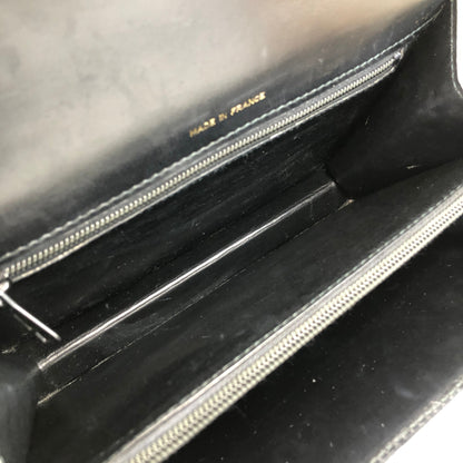 CELINE Horse Carriage Shoulder bag Black Vintage d66xv8