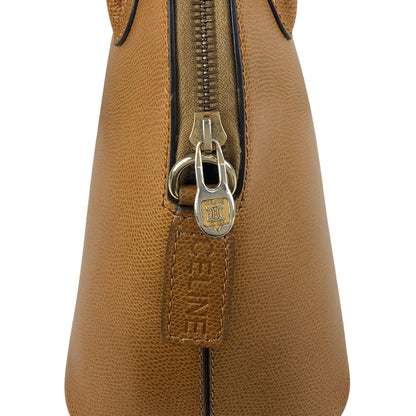 CELINE Two-way Handbag Shoulder bag Brown Vintage 5ukm4d
