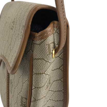 Christian Dior Honeycomb Pattern Shoulder bag Beige Vintage bbirpg