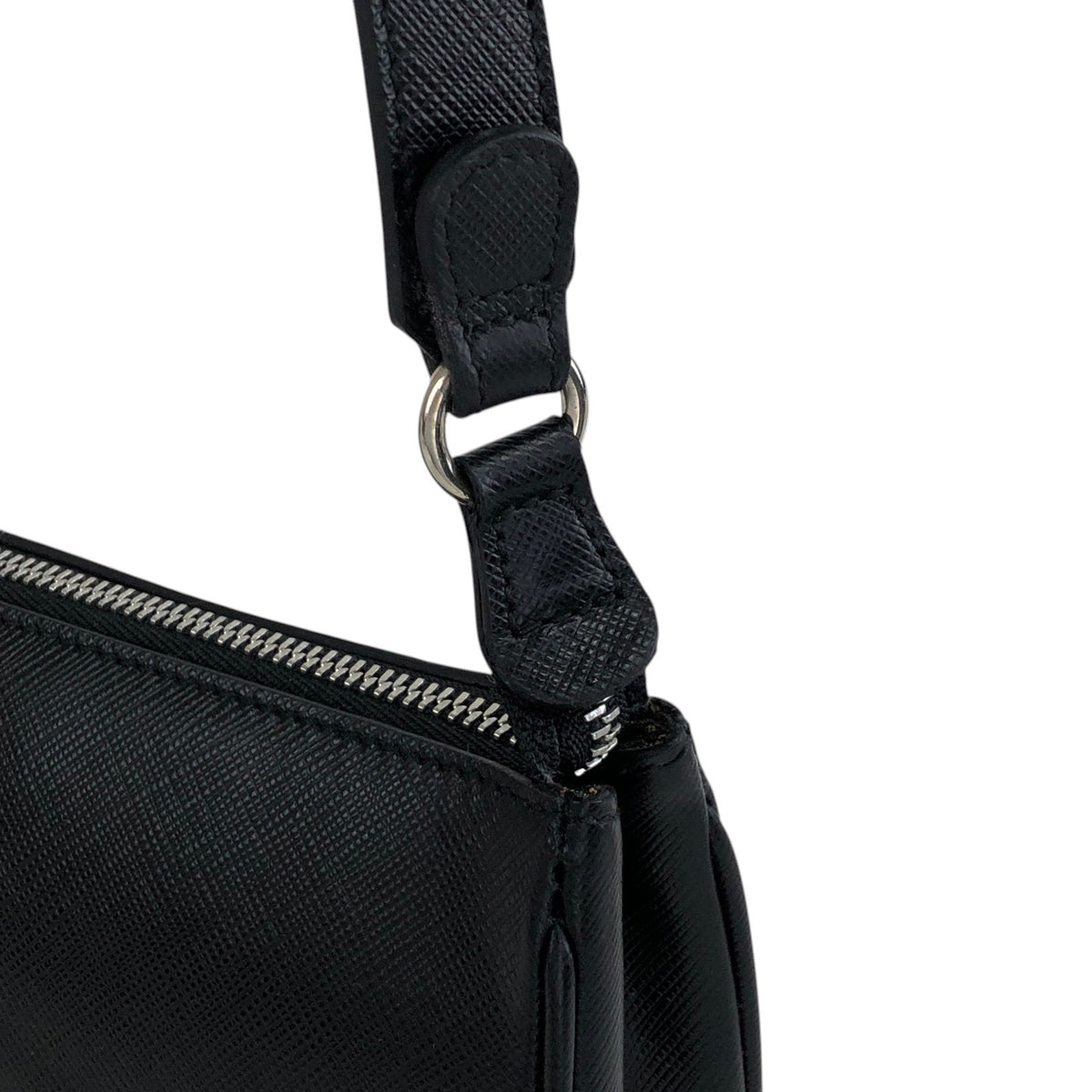 Salvatore Ferragamo Gancini Shoulder bag Black Vintage 52xyvd