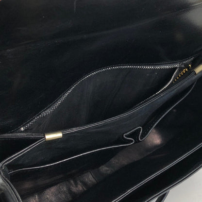 CELINE Horse Carriage Shoulder bag Black Vintage gec7v4