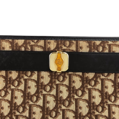 Christian Dior Trotter Shoulder bag Brown Vintage whe6e8