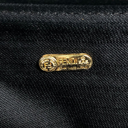 FENDI Pecan Two-way Small Handbag Shoulder bag Black Vintage pca6y8