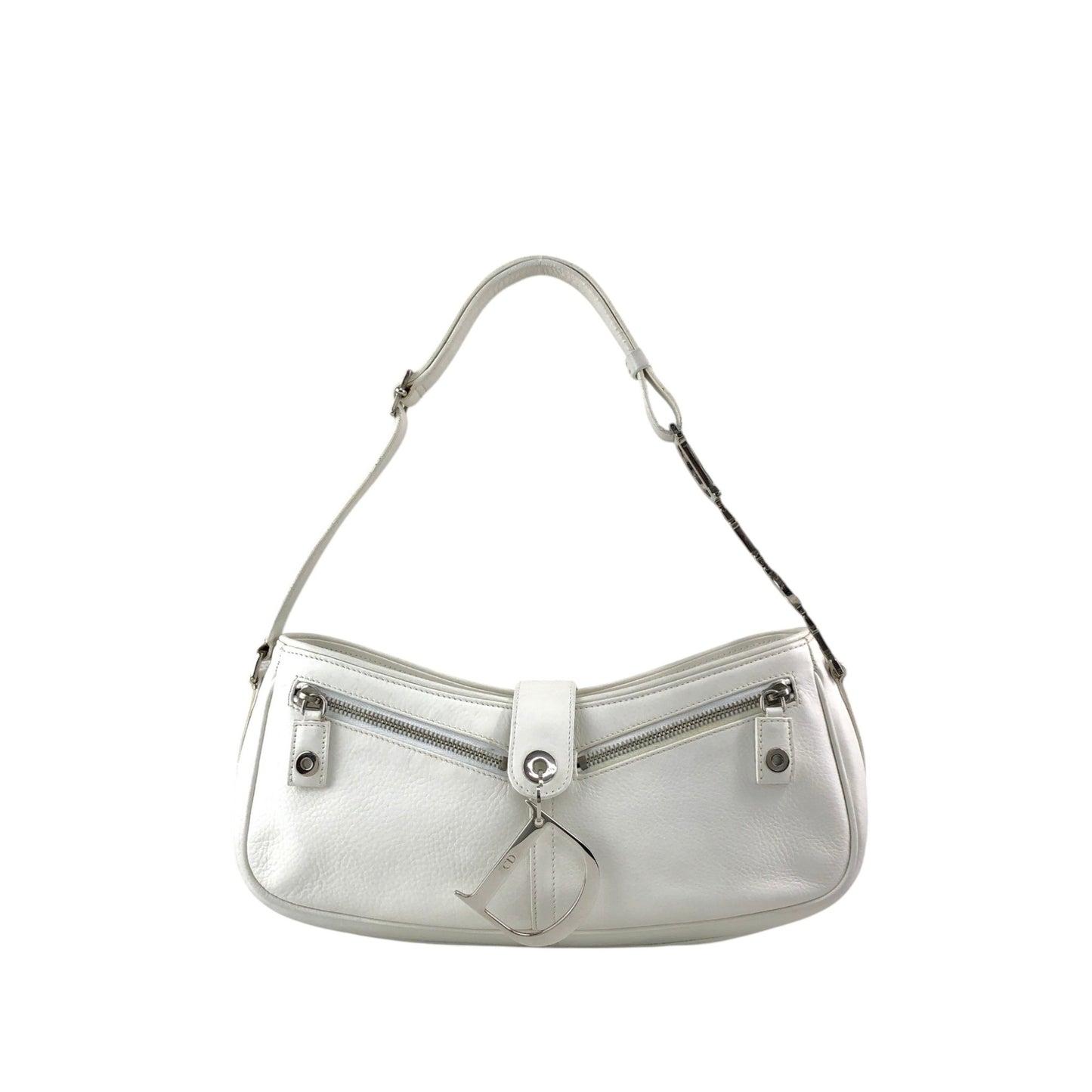 Christian Dior Shoulder bag White Vintage 8te7iw