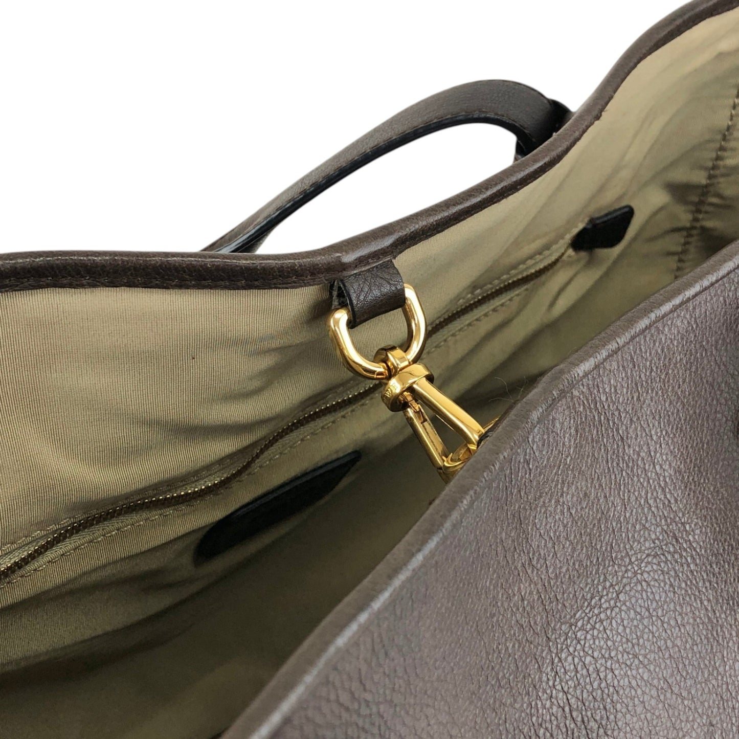 LOEWE Logo Embossed Totebag Brown Vintage je4je4