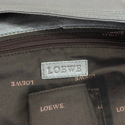 LOEWE Anagram Shoulder bag Silver Vintage 2vwcp5