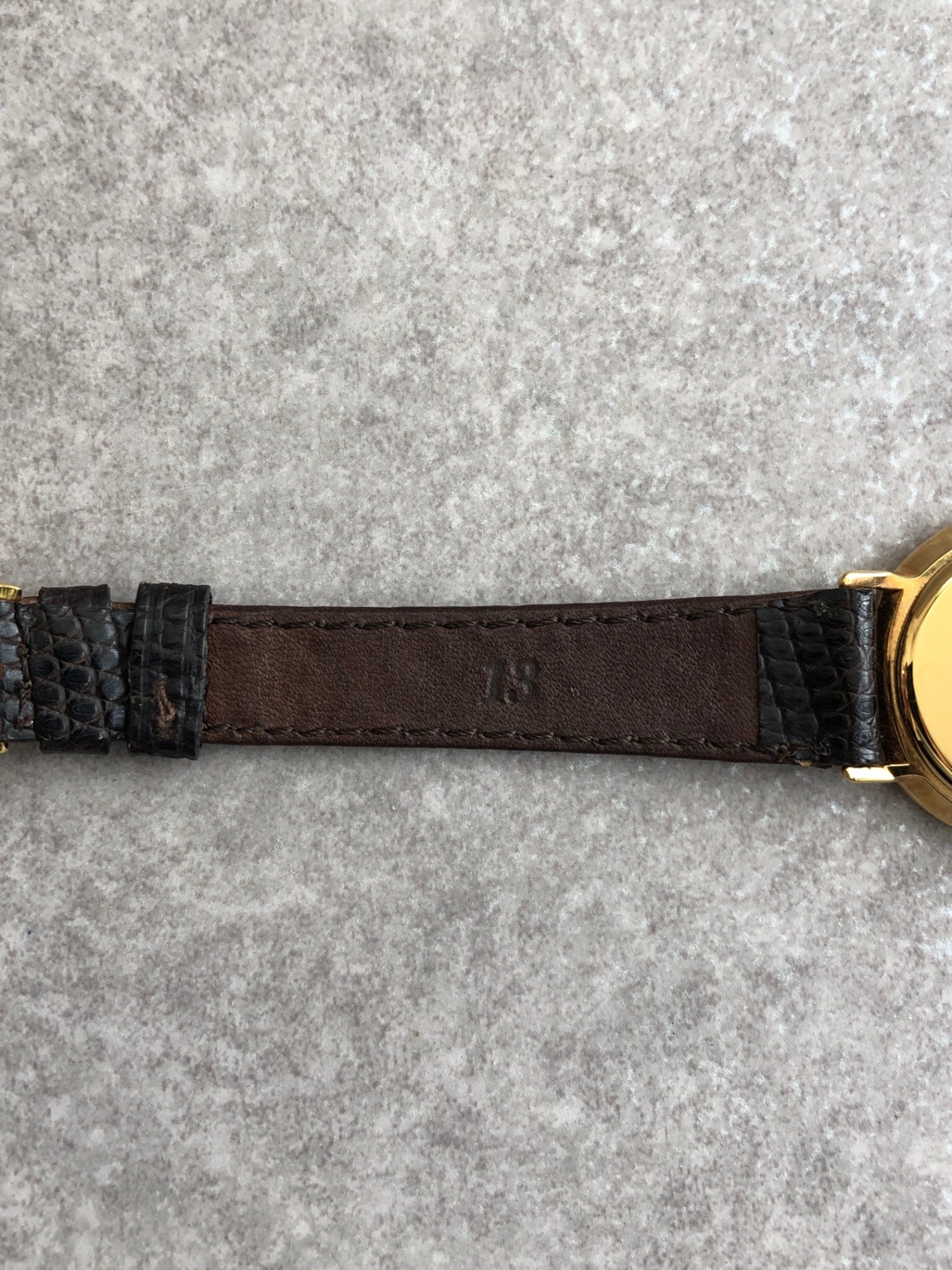 GUCCI Quartz Watch Brown×Gold Vintage cfa68u