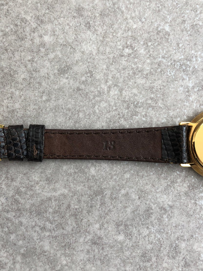 GUCCI Quartz Watch Brown×Gold Vintage cfa68u