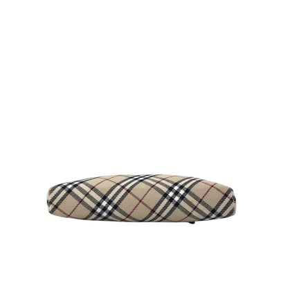BURBERRY Nova Check Two-way Handbag Shoulder bag Beige Vintage 2zcrez