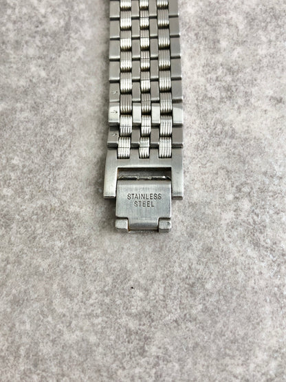 Yves Saint Laurent Quartz Watch Silver 4625-E67803 Vintage 7kg3d6