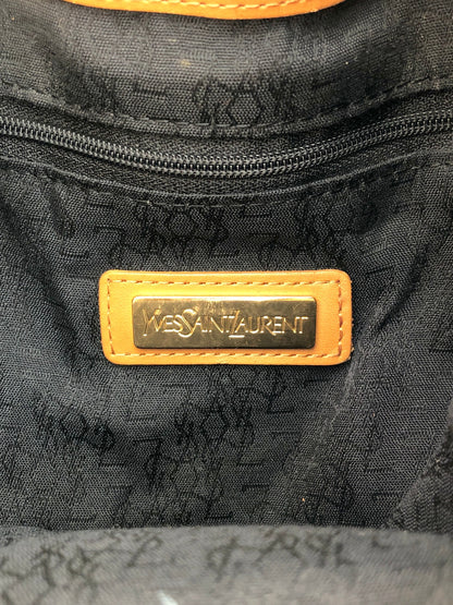 Yves Saint Laurent Drawstring Shoulder bag Black Vintage bnv4u7