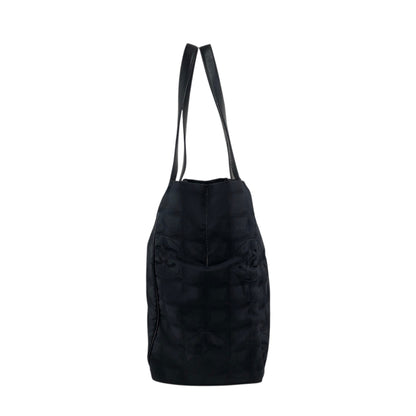 CHANEL New Travel Line Totebag Black Vintage wd2eic