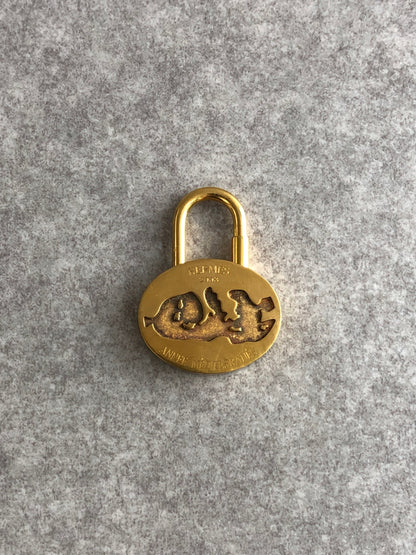 HERMES Padlock Gold Vintage zmavc5