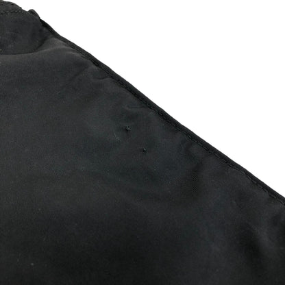 PRADA Tessuto Triangle Logo Totebag Black Vintage 4zvity