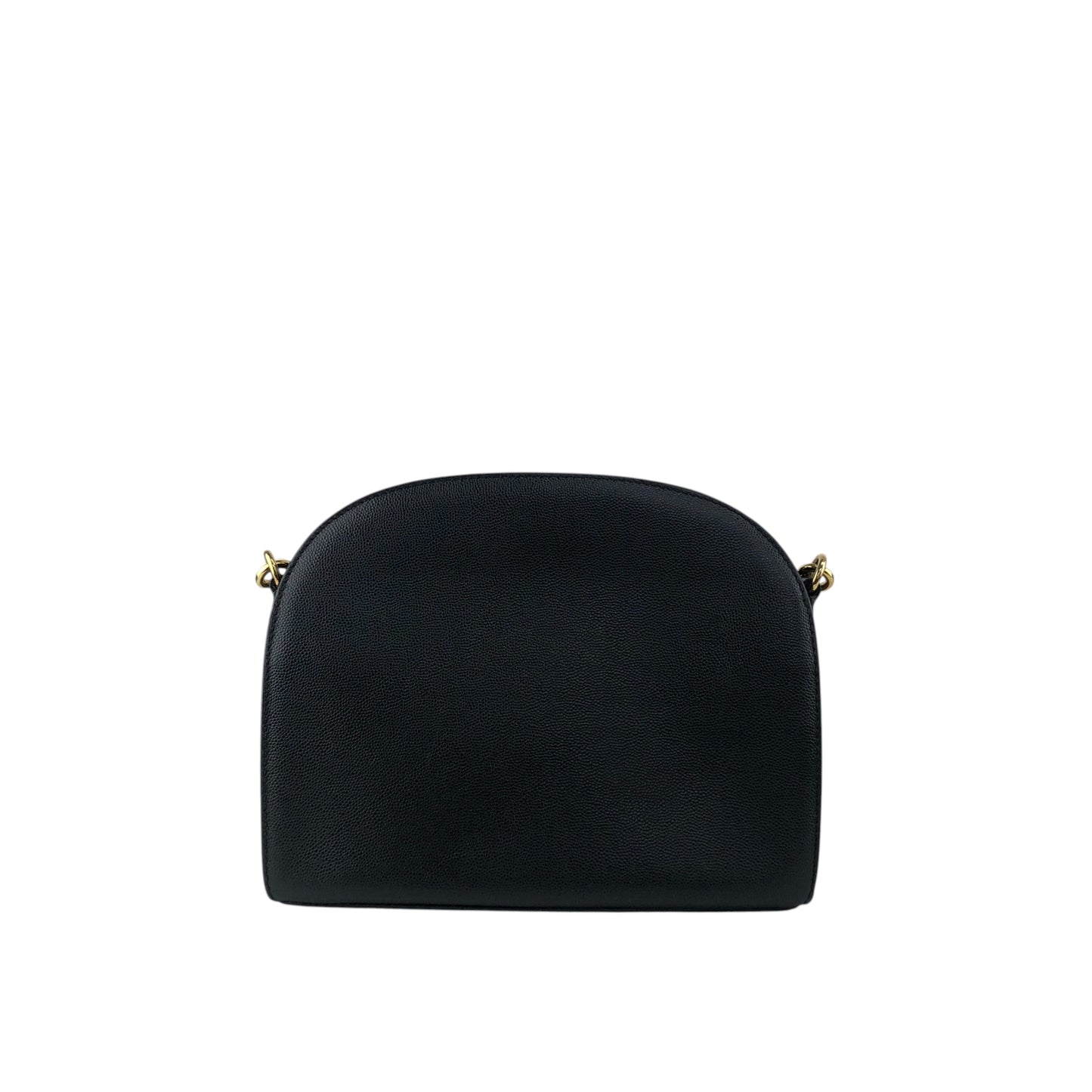 CELINE Circle Logo Shoulder bag Black Vintage 5rb8tv