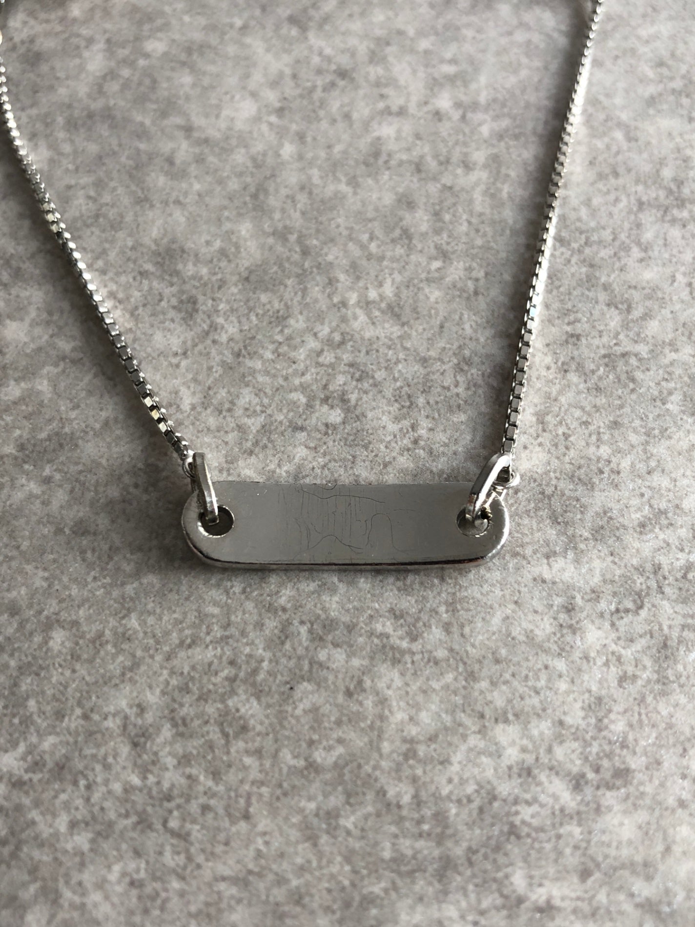 Christian Dior Logo Bracelet Silver Vintage 8dz8ti