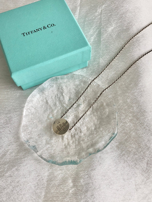 Tiffany & Co. Necklace Silver SILVER925 Vintage h6ezjs