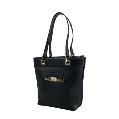 GUCCI Totebag Black 145994 Vintage gfpgkn