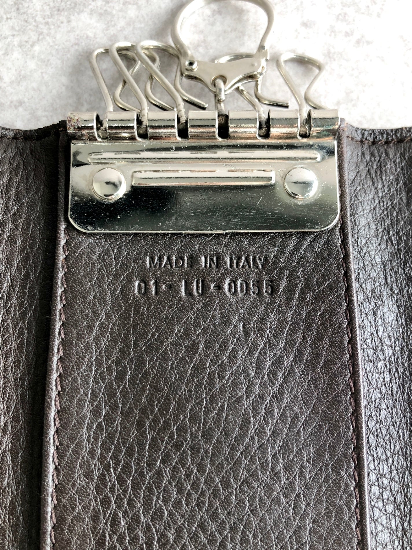 Christian Dior Street Chic 鑰匙包 棕色 復古 bubim6