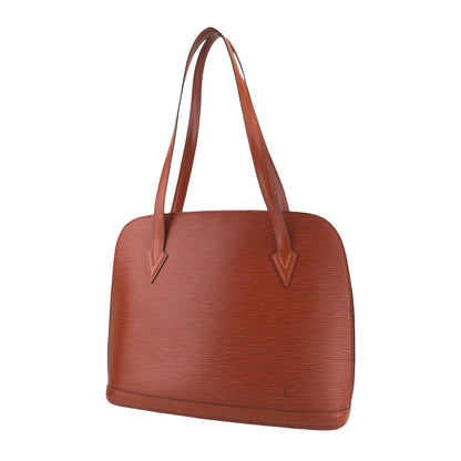 LOUIS VUITTON Epi Totebag Brown Vintage vctdv4