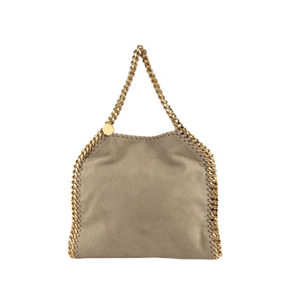 Stella McCartney Two-way Chain Handbag Shoulder bag Beige Vintage a347ka