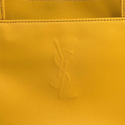 Yves Saint Laurent YSL Logo Handbag Yellow Vintage et22xs