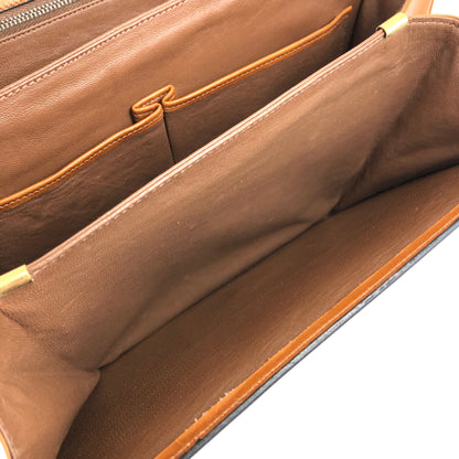 CELINE Triomphe Shoulder bag Camel Vintage jujrbn