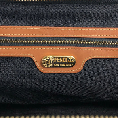 FENDI Pecan Logo Two-way Handbag Shoulder bag Brown Vintage sudkyw