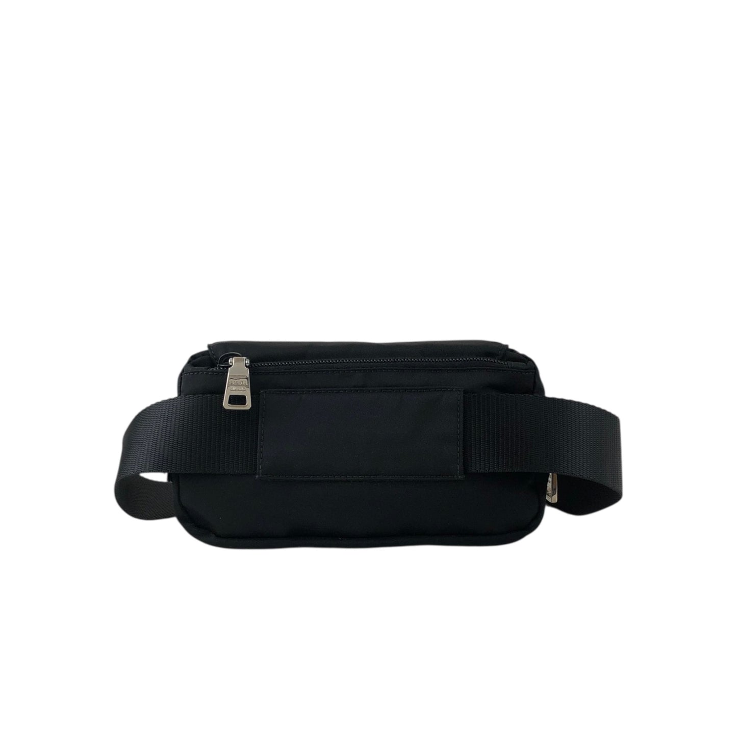 PRADA Tessuto Triangle Logo Shoulder bag Sling bag Black Vintage s8izt8