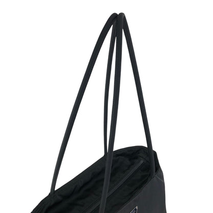 PRADA Tessuto Triangle Logo Handbag Totebag Black Vintage prni67