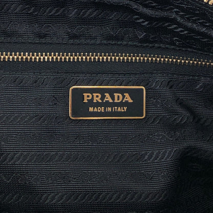 PRADA Padlock Shoulder bag Black Vintage thx6f8