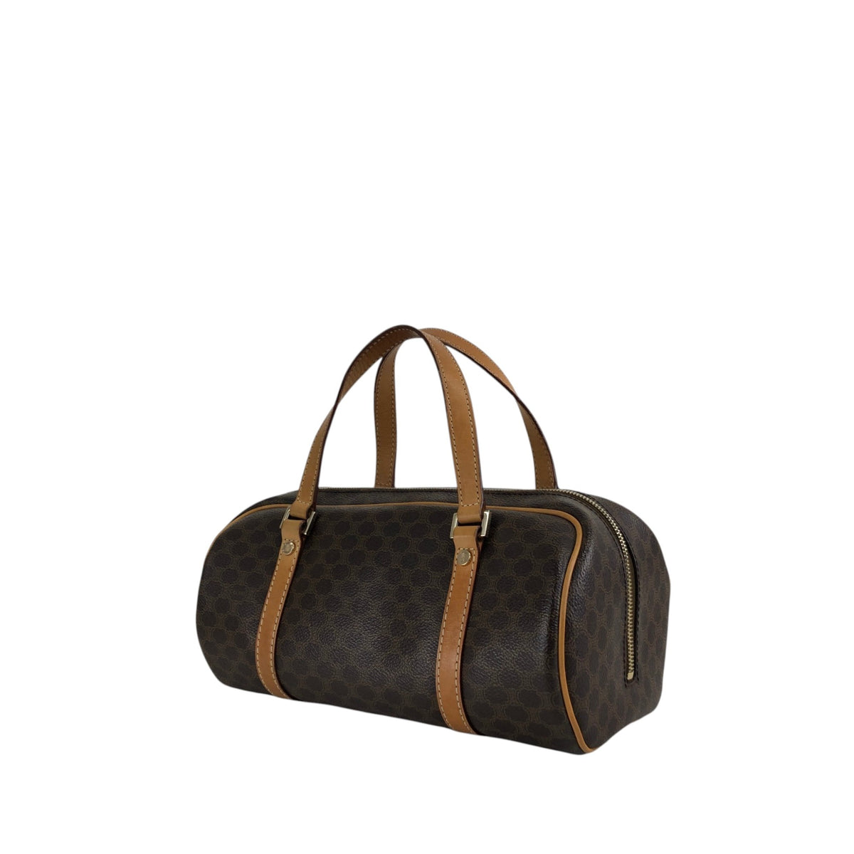 CELINE Macadam Handbag Brown Vintage tr5wwe