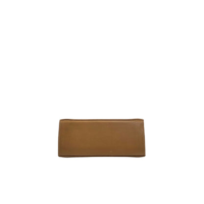 Salvatore Ferragamo Gancini Two-way Handbag Shoulder bag Brown Vintage 6t6kdf