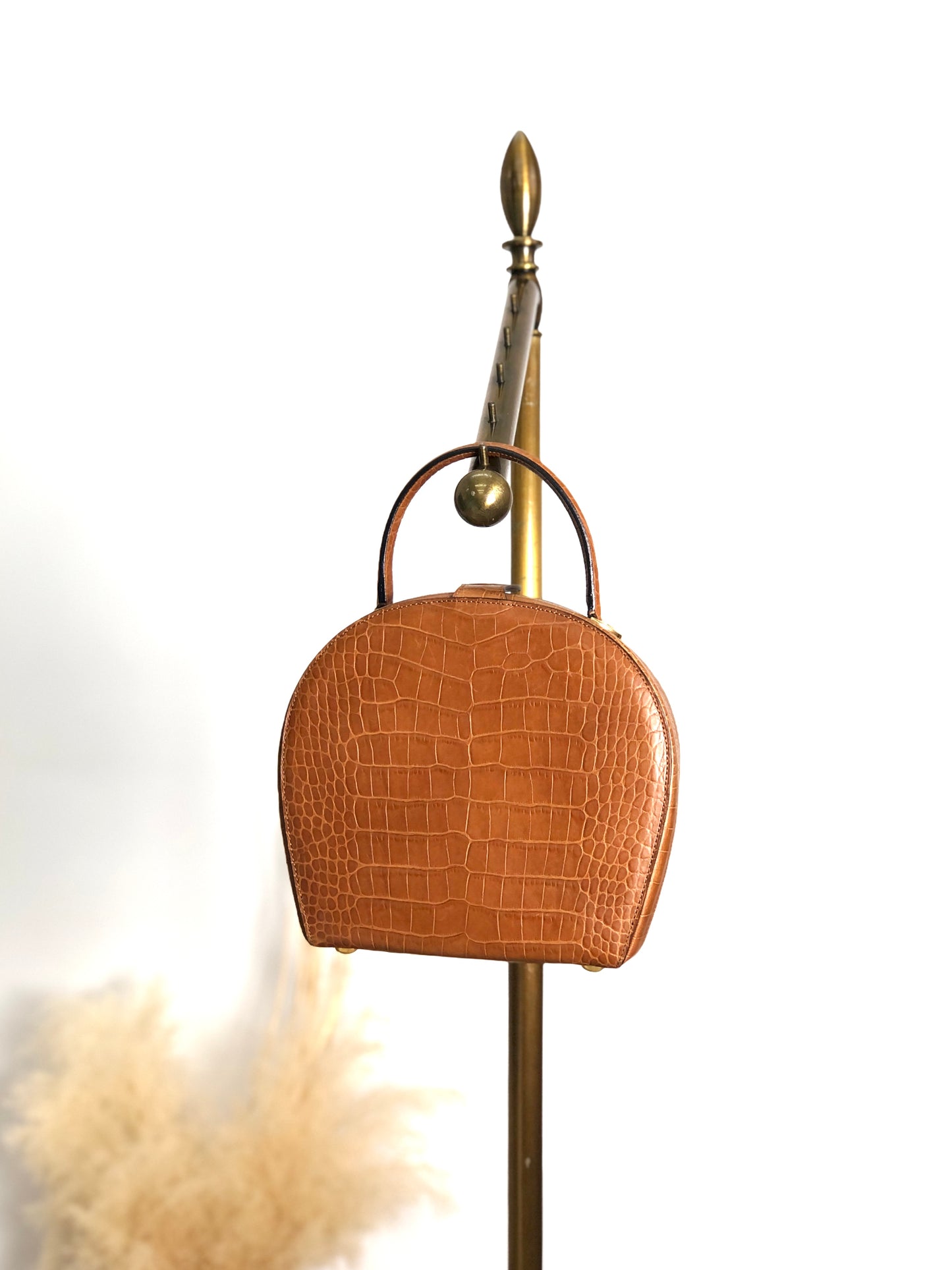 CELINE Handbag Brown Vintage wnfv7n